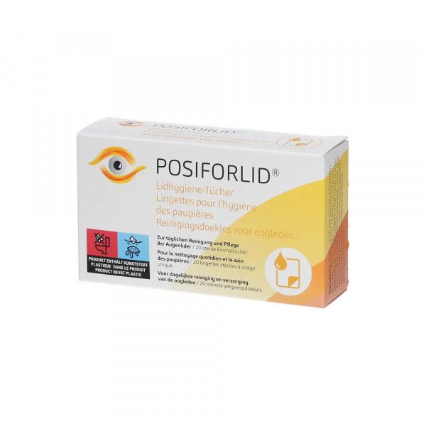 bodyguardapotheke POSIFORLID Lidhygiene-Tücher Zeitbegrenzte Promotion