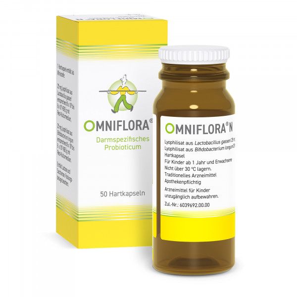 bodyguardapotheke Omniflora® N – Probiotika Kapseln für die Darmflora Discount Store für neue Produkte