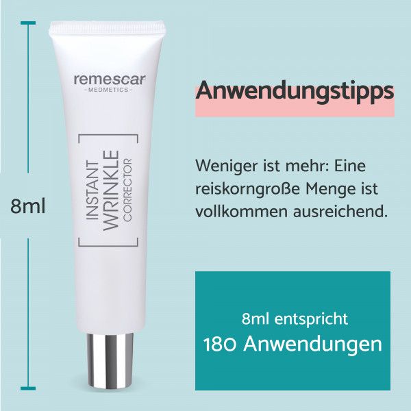 bodyguardapotheke Remescar Anti-Falten-Creme mit Soforteffekt 8ml Begrenzt auf 3 Tage