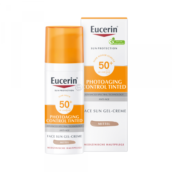 bodyguardapotheke EUCERIN Sun CC Creme getönt mittel LSF 50+ Meist gekauft