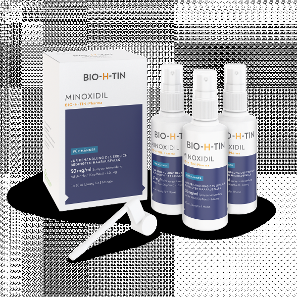 bodyguardapotheke MINOXIDIL BIO-H-TIN® 50mg/ml für Männer Günstig kaufen