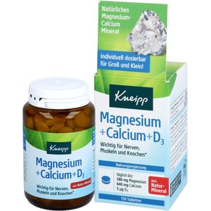 bodyguardapotheke KNEIPP Magnesium+Calcium Tabletten Lagerräumung