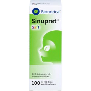 bodyguardapotheke SINUPRET Saft bei Entzündungen der Nasennebenhöhlen Bestseller