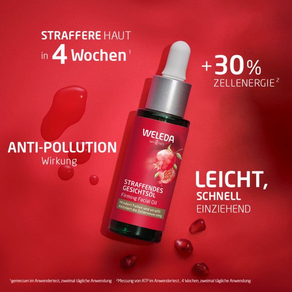 bodyguardapotheke Weleda Straffendes Gesichtsöl Granatapfel Sonderangebote