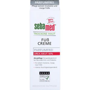 bodyguardapotheke SEBAMED Trockene Haut parfümfrei Fußcreme Urea10% Tiefpreis