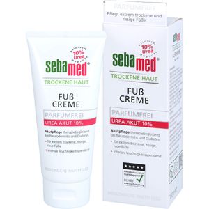 bodyguardapotheke SEBAMED Trockene Haut parfümfrei Fußcreme Urea10% Tiefpreis