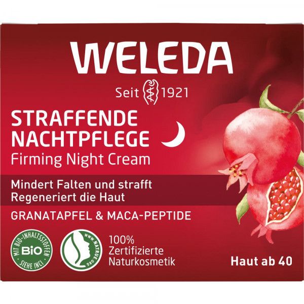 bodyguardapotheke Weleda Straffende Nachtpflege Granatapfel & Maca-Peptide Wochenangebot