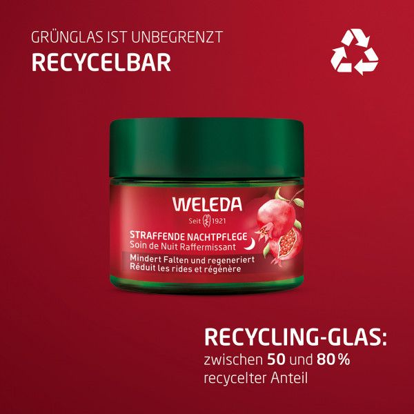 bodyguardapotheke Weleda Straffende Nachtpflege Granatapfel & Maca-Peptide Wochenangebot