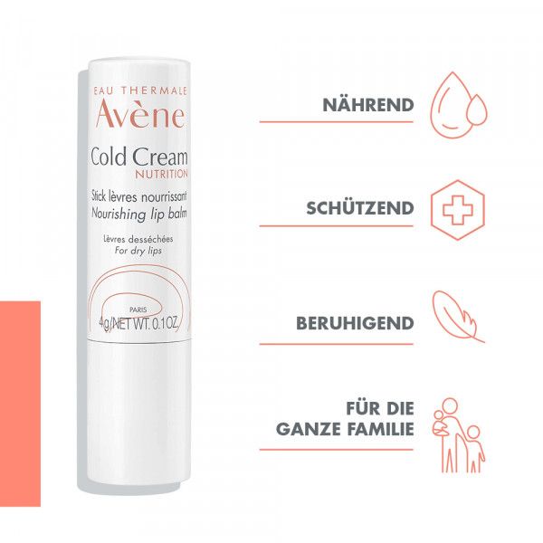 bodyguardapotheke AVENE Cold Cream NUTRITION Lippenpflegestift Begrenzte Freigabe