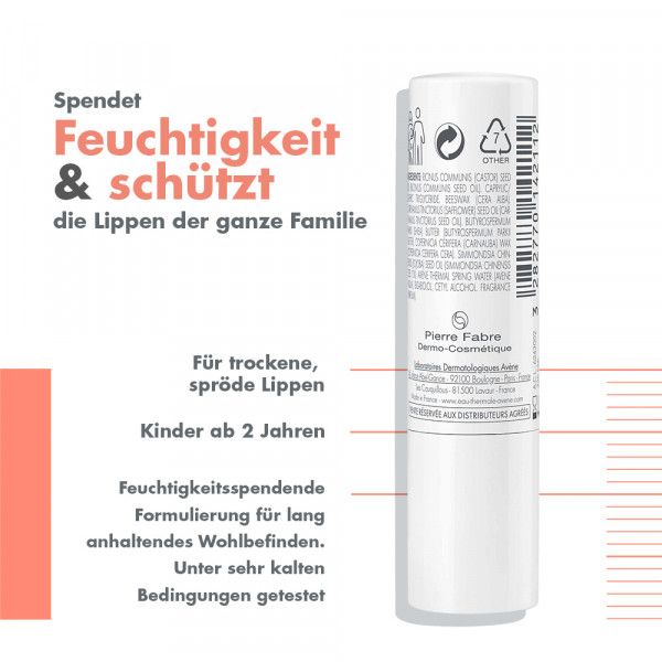 bodyguardapotheke AVENE Cold Cream NUTRITION Lippenpflegestift Begrenzte Freigabe