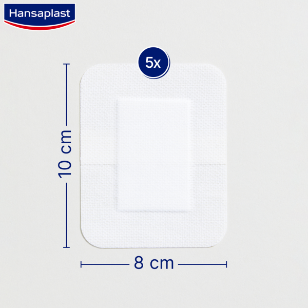 bodyguardapotheke HANSAPLAST Sensitive Wundverband steril 8x10 cm Discount Store für neue Produkte