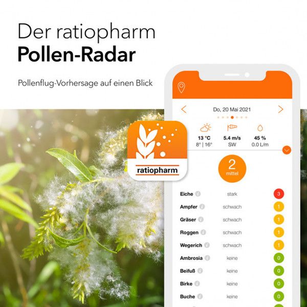 bodyguardapotheke CETIRIZIN-ratiopharm bei Allergien 10 mg Filmtabl 50% Rabatt mit kostenlosem Versand