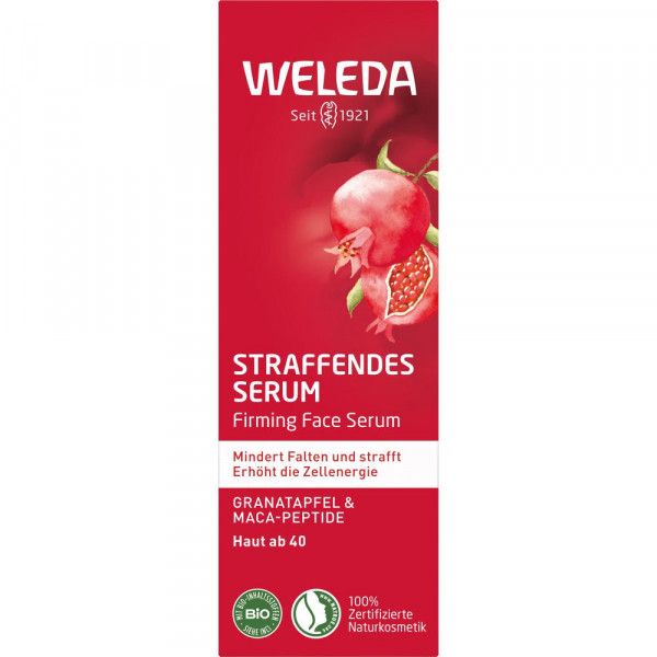 bodyguardapotheke Weleda Straffendes Gesichtsserum Granatapfel & Maca-Peptide Outlet