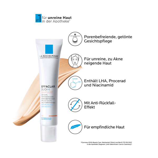 bodyguardapotheke LA ROCHE-POSAY Effaclar Duo+ Unifiant Creme hell Günstiger Verkauf