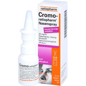 bodyguardapotheke CROMO-RATIOPHARM Nasenspray konservierungsfrei Sonderangebot