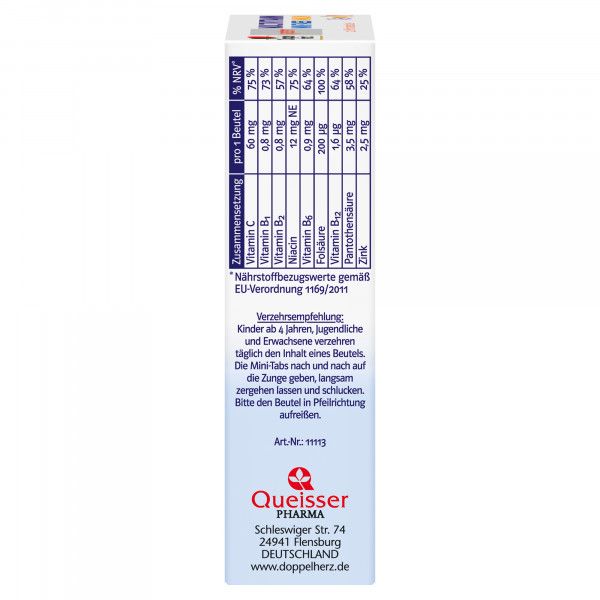 bodyguardapotheke DOPPELHERZ Multivitamin Mini-Tabs family system Muttertagsangebot