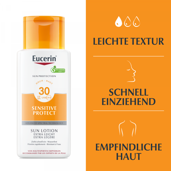 bodyguardapotheke EUCERIN Sun Lotion extra leicht LSF 30 VIP-Rabatte