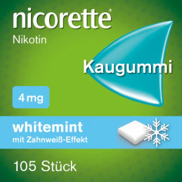 bodyguardapotheke NICORETTE Kaugummi 4 mg whitemint Zeitbegrenzte Promotion