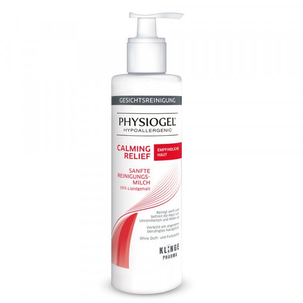 bodyguardapotheke PHYSIOGEL Calming Relief sanfte Reinigungsmilch Vierteljährliche Förderung