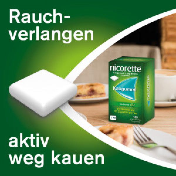 bodyguardapotheke NICORETTE 2 mg freshmint Kaugummi Nur noch ein Tag übrig
