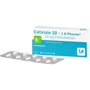 bodyguardapotheke CETIRIZIN 10-1A Pharma Filmtabletten Clearance-Verkauf
