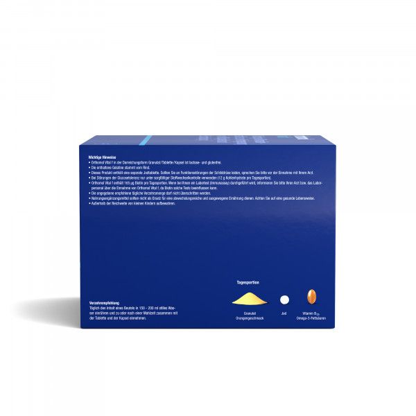 bodyguardapotheke ORTHOMOL Vital F 30 Tagesportionen Granulat Tablette Kapsel Kostenloser Versand international