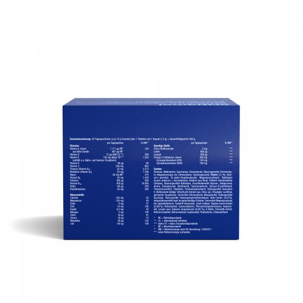 bodyguardapotheke ORTHOMOL Vital F 30 Tagesportionen Granulat Tablette Kapsel Kostenloser Versand international
