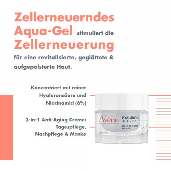 bodyguardapotheke AVENE Hyaluron Activ B3 zellerneuerndes Aqua-Gel Speichern exportieren