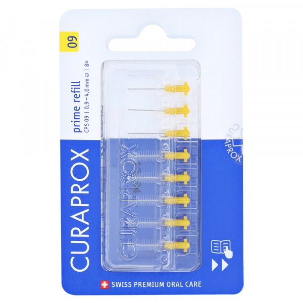 bodyguardapotheke CURAPROX CPS 09 prime Interdentalbürsten Refill Auslauf
