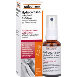 bodyguardapotheke HYDROCORTISON-ratiopharm 0 5% Spray Fabrik Onlineshop