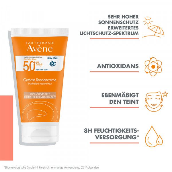 bodyguardapotheke AVENE Sonnencreme SPF 50+ getönt Sonderangebot