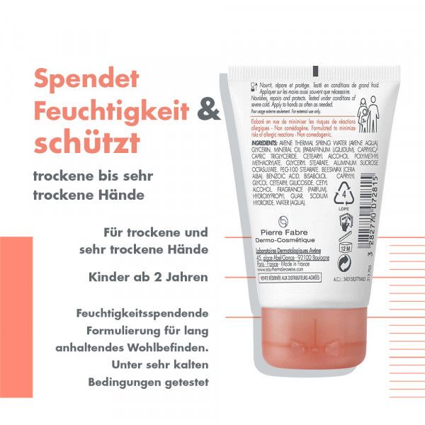 bodyguardapotheke Avène Cold Cream Intensiv-Handcreme - weniger Hauttrockenheit Online Shopping