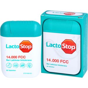 bodyguardapotheke LACTOSTOP 14.000 FCC Tabletten Spender Preisnachlass