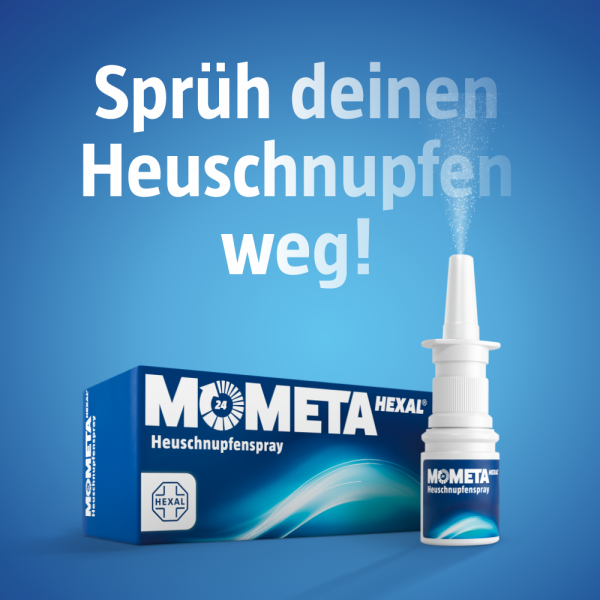 bodyguardapotheke MOMETAHEXAL Heuschnupfenspray 50μg/Spr.140 Spr.St Vatertagsangebot