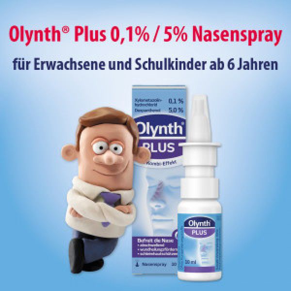 bodyguardapotheke OLYNTH Plus 0 1%/5% für Erw.Nasenspray o.K Jubiläumsangebot