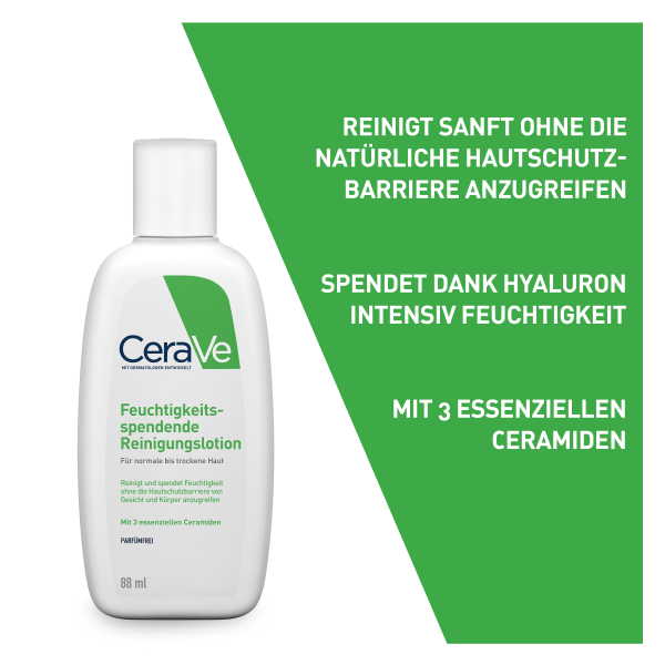 bodyguardapotheke CERAVE feuchtigkeitsspendende Reinigungslotion Bestseller