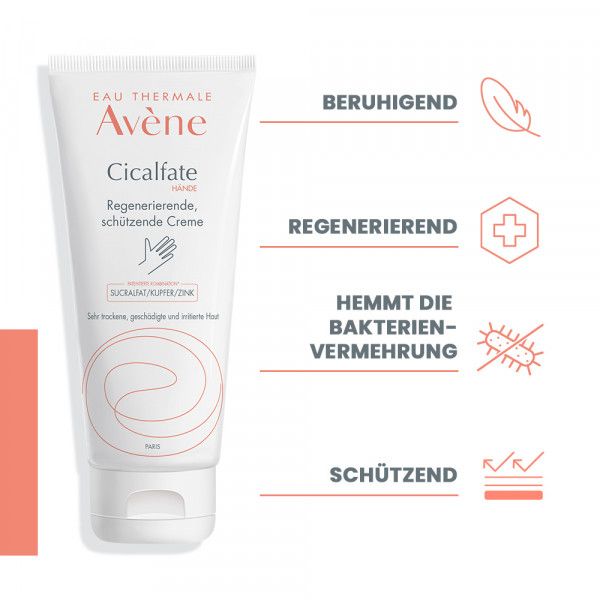 bodyguardapotheke AVENE Cicalfate Handcreme Kostenloser Versand international