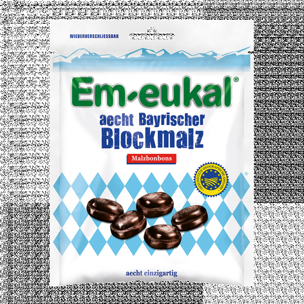 bodyguardapotheke EM-EUKAL Bonbons aecht Bayrischer Blockmalz gg.Azh Fabrikladen