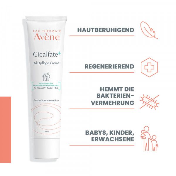 bodyguardapotheke AVENE Cicalfate+ Akutpflege-Creme zollfrei