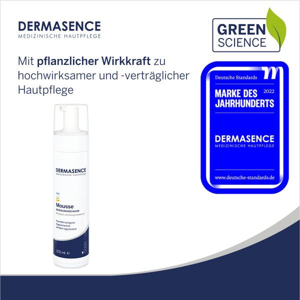bodyguardapotheke DERMASENCE Mousse Reinigungsschaum 50% Rabatt für begrenzte Zeit