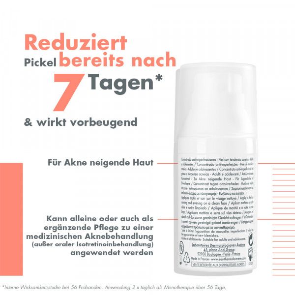 bodyguardapotheke Avène Cleanance Comedomed Anti-Unreinheiten Konzentrat bei Akne und Pickeln Angebote