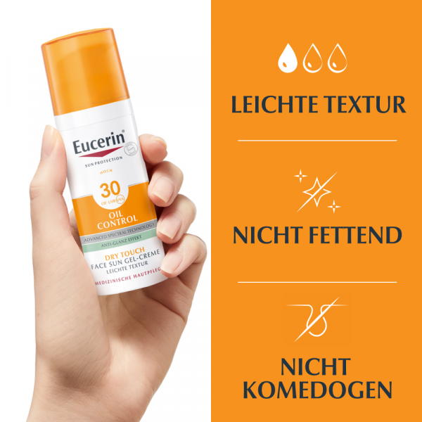 bodyguardapotheke EUCERIN Sun Gel-Creme Oil Contr.Anti-Gl.Eff.LSF 30 Hotsell