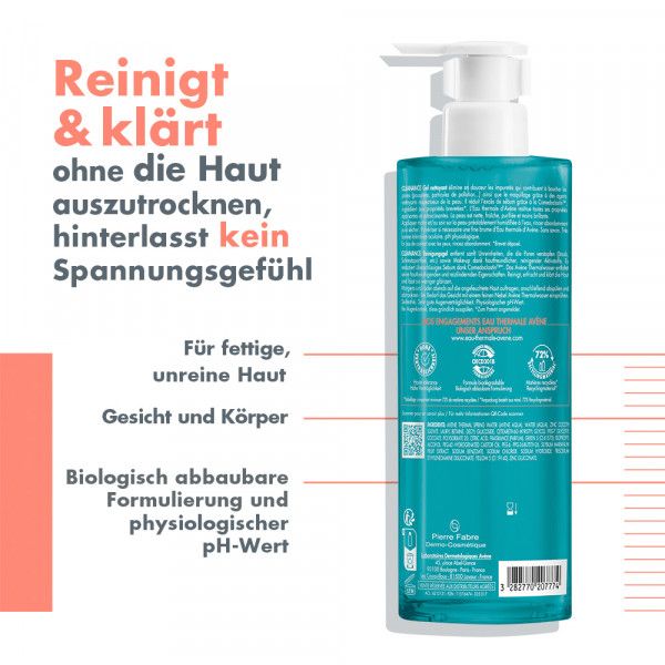 bodyguardapotheke Avène Cleanance Reinigungsgel gegen fettige und unreine Haut Günstiger Verkauf