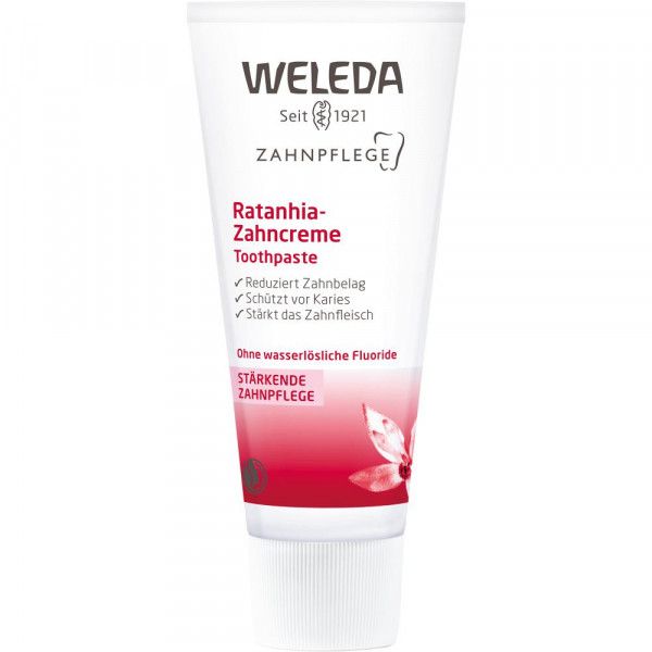 bodyguardapotheke Weleda Ratanhia-Zahncreme - für langanhaltend frischen Atem Kostenloser Versand