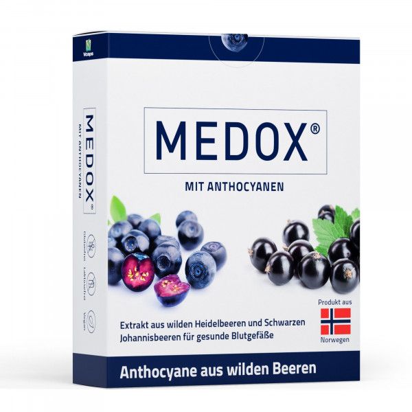bodyguardapotheke MEDOX Anthocyane aus wilden Beeren Kapseln Versandkostenfrei