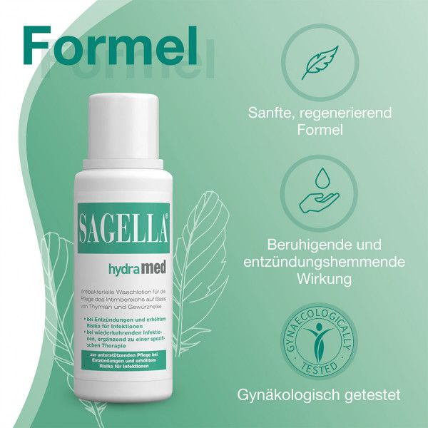 bodyguardapotheke SAGELLA hydramed Intimwaschlotion Großer Ausverkauf