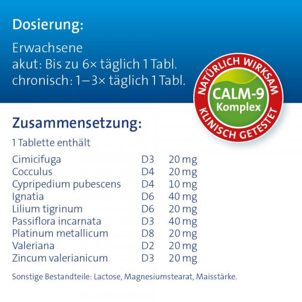 bodyguardapotheke CALMVALERA Hevert Tabletten Flash Sale
