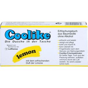 bodyguardapotheke COOLIKE Feucht Tücher lemon BW Online Shopping