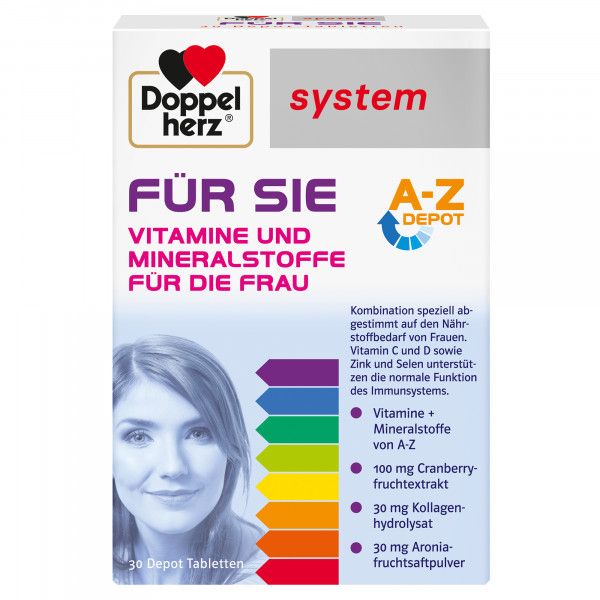 bodyguardapotheke DOPPELHERZ für SIE system Tabletten Jubiläumsangebot