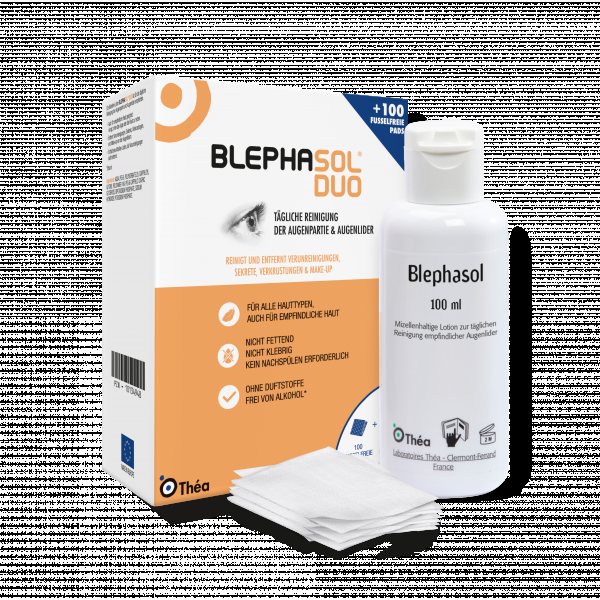 bodyguardapotheke BLEPHASOL Duo 100 ml Lotion+100 Reinigungspads Blitzangebot